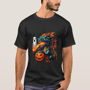 Gruseliger Halloween-Drache-Geist-Grusel-Tüte 1 T-Shirt