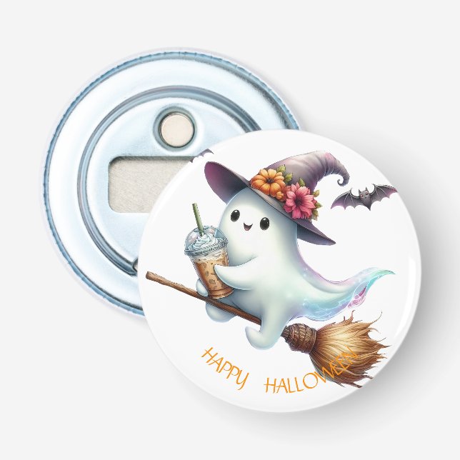 Gruseliger Halloween Flaschenöffner (Vorderseite)