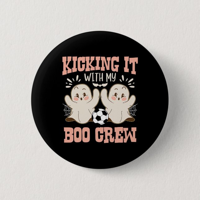 Gruseliger Halloween-Fußball, Tritte mit meinem Bo Button (Vorderseite)
