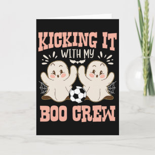 Gruseliger Halloween-Fußball, Tritte mit meinem Bo Karte
