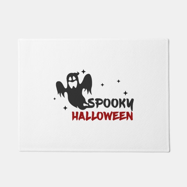Gruseliger Halloween  Fußmatte (Vorderseite)