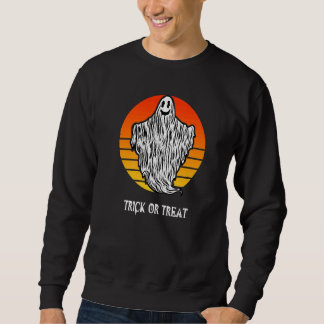 Gruseliger Halloween-Geist-Trick-Or-Treat-Männer F Sweatshirt