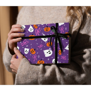 Gruseliger Halloween Geschenkpapier