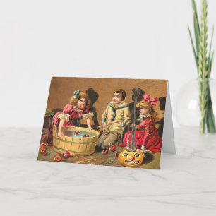 Gruseliger Halloween Karte