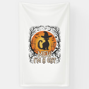 Gruseliger Halloween-Kürbis Gruselnacht Geist Silh Banner