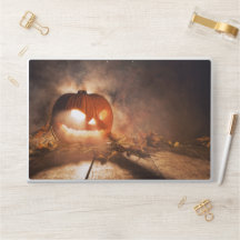 Gruseliger Halloween-Kürbis