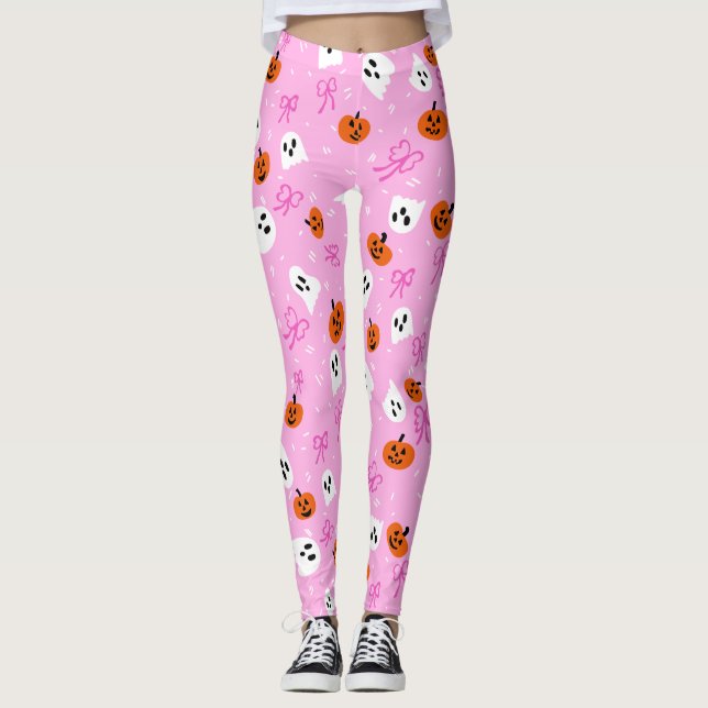 Gruseliger Halloween  Leggings (Vorderseite)