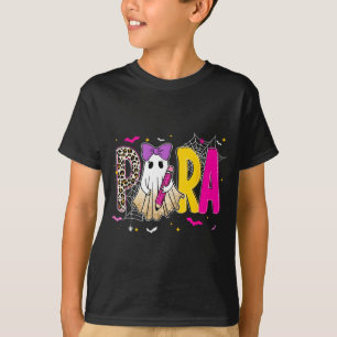 Gruseliger Halloween-Lehrer Para Betreuer Sped Pre T-Shirt