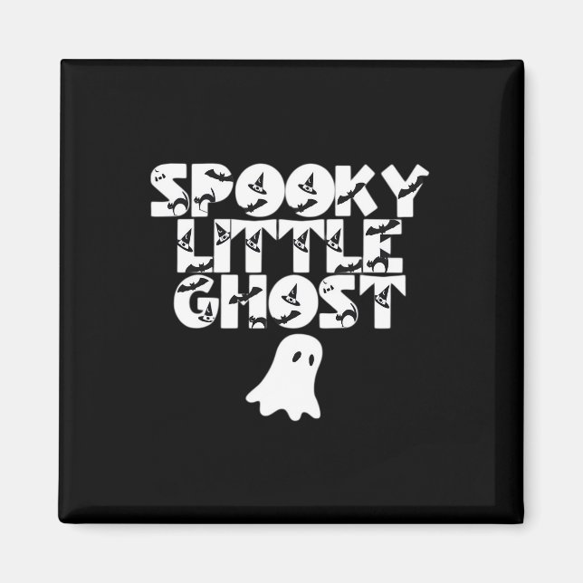 Gruseliger Halloween Magnet (Vorne)