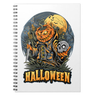 Gruseliger Halloween  Notizblock
