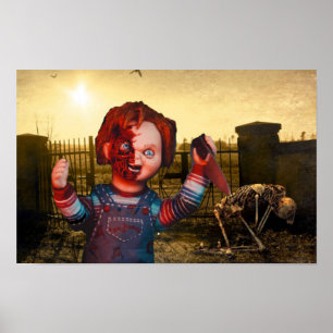 Gruseliger Halloween. Poster
