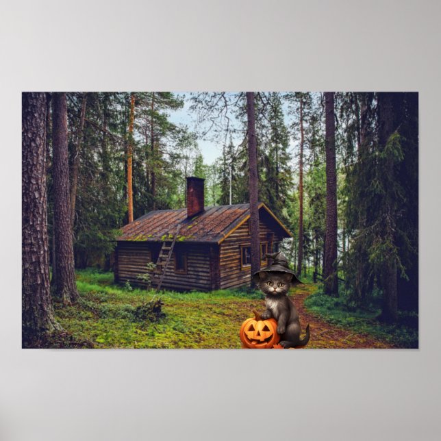 Gruseliger Halloween. Poster (Vorne)