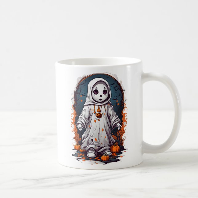 Gruseliger Halloween-Puppe Kaffeetasse (Rechts)