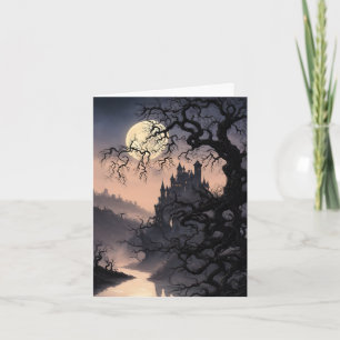 Gruseliger Halloween-Reich Feiertagskarte