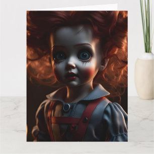 Gruseliger Halloween-Schrecklicher-Kreativer-Horro Karte