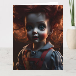 Gruseliger Halloween-Schrecklicher-Kreativer-Horro Karte