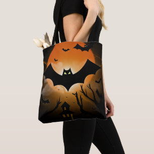 Gruseliger Halloween Spukhaus Beutel Gotischer Her