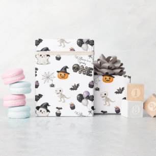 Gruseliger Halloween süßer Baby Kinder Geschenkpapier
