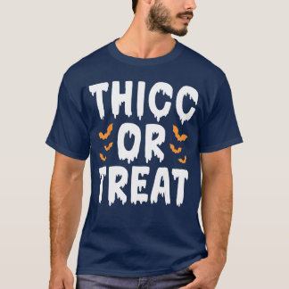 Gruseliger Halloween-Süßigkeiten- oder Saustricks T-Shirt
