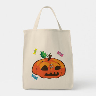 Gruseliger Halloween-Süßigkeiten Tragetasche