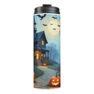 Gruseliger Halloween-Thermal-Tumbler Thermosbecher