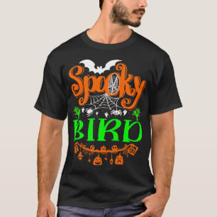 Gruseliger Halloween-Tier-Vogel-Geschenkidee T-Shirt