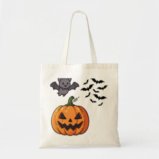 Gruseliger Halloween-Totebeutel mit Geist Tragetasche