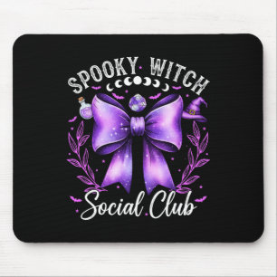 Gruseliger Hexen-Sozialclub Coquette Lustiger Hall Mousepad