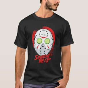 Gruseliger Horror-Samstag 13. Lustiger Halloween-K T-Shirt