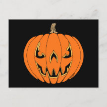 Gruseliger Jack-o'-Lantern Halloween-Entwurf