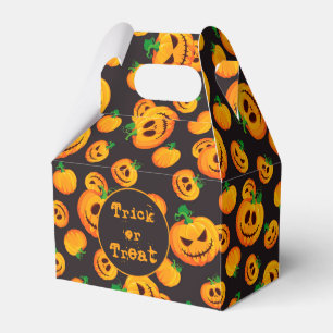 Gruseliger Jack-O-Lantern Halloween-Geschenkkarton Geschenkschachtel