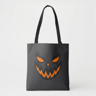 Gruseliger Jack O'Lantern-Gesicht Halloween-Entwur