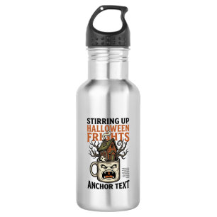 Gruseliger Kaffee Halloween Verfluchter Becher Gra Edelstahlflasche