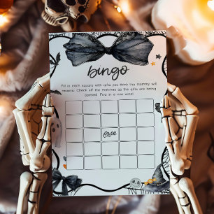 Gruseliger kleiner Boo-Baby-Shower-Bingo-Spiel