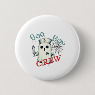 Gruseliger Krankenhausschwester-Geist Verfluchtes Button