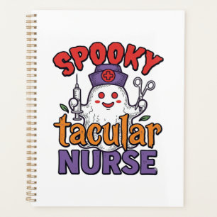 Gruseliger Krankenpfleger Halloween-Geist Shirt De Planer