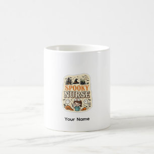 Gruseliger Krankenschwester-Becher - Halloween-Ges Kaffeetasse