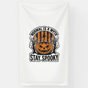Gruseliger Kürbis Hexe Vintage Gravur Halloween S Banner