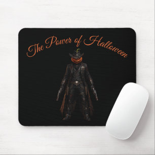Gruseliger Kürbis-Sheriff-Cowboy Jack-o'-Lantern G Mousepad