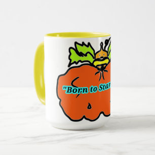 Gruseliger Kürbislutscher Tasse
