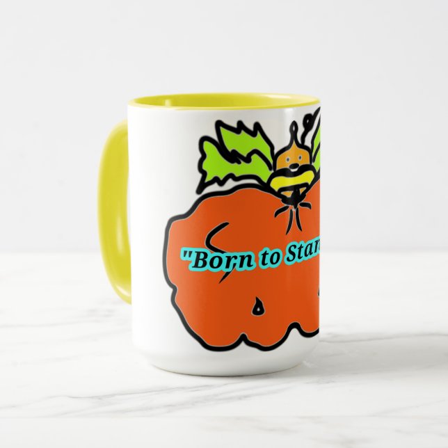 Gruseliger Kürbislutscher Tasse (Vorderseite Links)