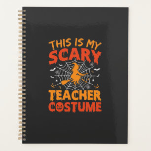 Gruseliger Lehrer-Kostüm Halloween Hexe Design Planer
