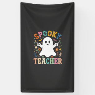 Gruseliger Lehrer Süßer Geist Halloween Design_1 Banner