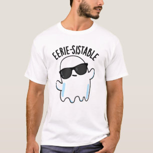 Gruseliger lustiger Geist-Wortwitz T-Shirt