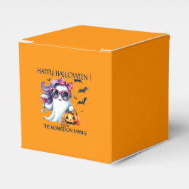 Gruseliger Mädchen-Geist Halloween Geschenkschachtel