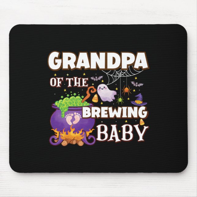 Gruseliger Opa des Brauens Mousepad (Vorne)