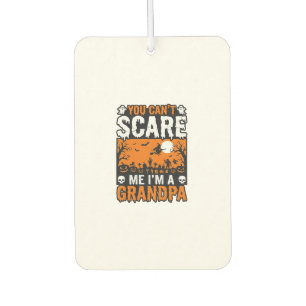 Gruseliger Opa Vintage Halloween-Shirt-Design_1 Autolufterfrischer