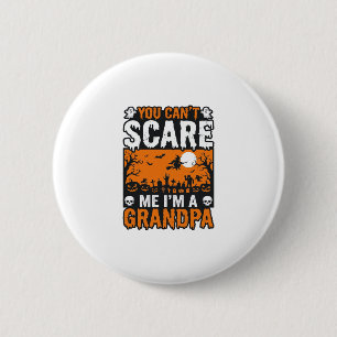 Gruseliger Opa Vintage Halloween-Shirt-Design_1 Button
