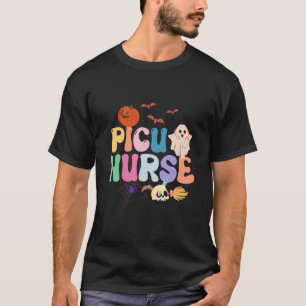 Gruseliger PICU-Krankenschwester-Leben-Geist-Hallo T-Shirt
