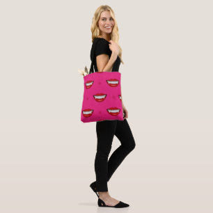 Gruseliger Pinker Vampir Halloween 
